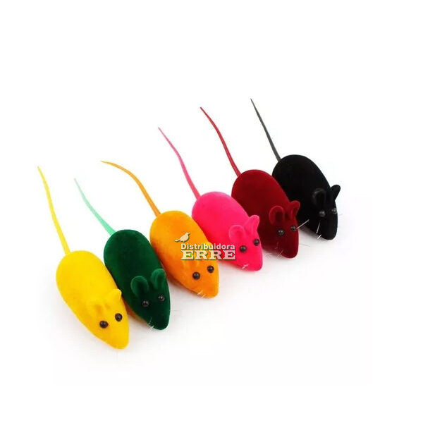 Juguete Ratita Color x 3 un (24315)