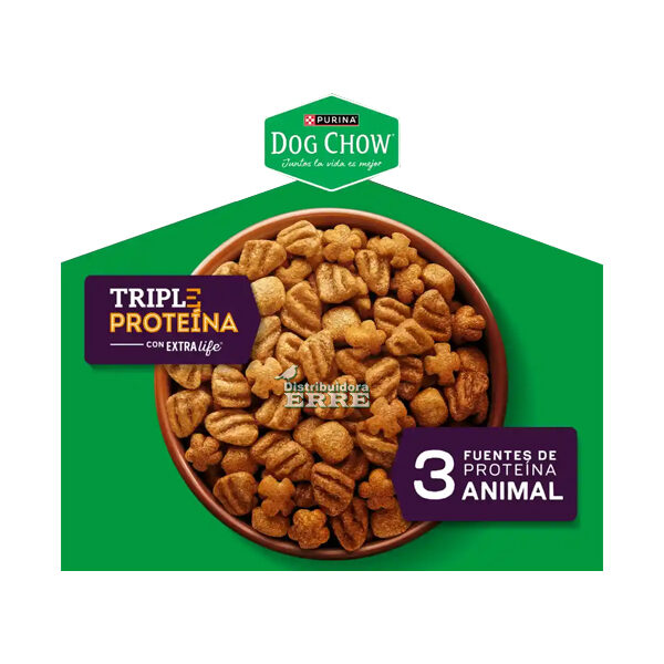 Dog Chow Adulto Pequeño Triple Proteína x 10 kg Fraccionado
