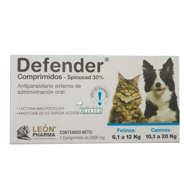 Defender Comp. Gato - perro 10,1 a 20 k