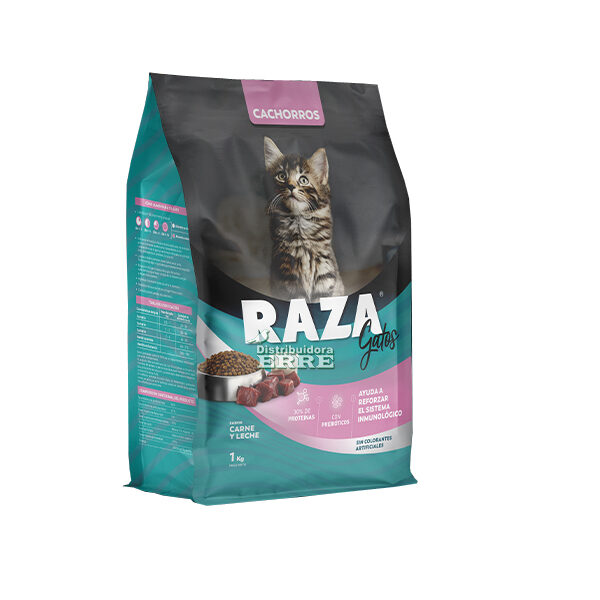 Raza Gatito Carne y Leche x 8 k