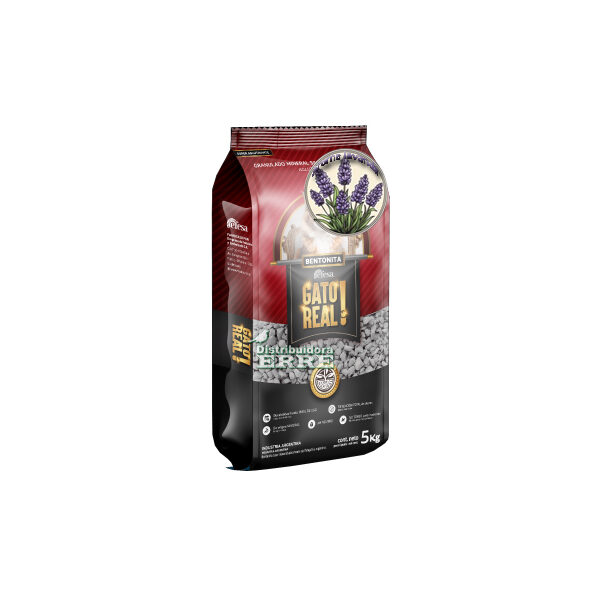 Bentonita Gato Real Lavanda x 5kg