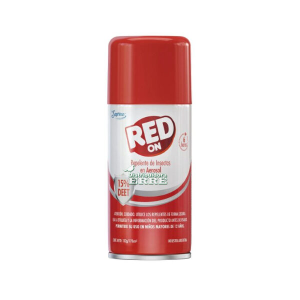 Repelente Aer. Red ON 15% DEET x 170grs