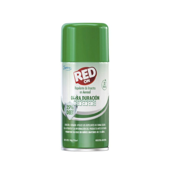 Repelente Aer. Red ON 25% DEET x 170grs