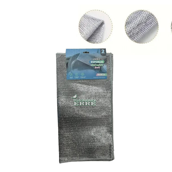 Paño Esponja Abrasivo Soft x 2u