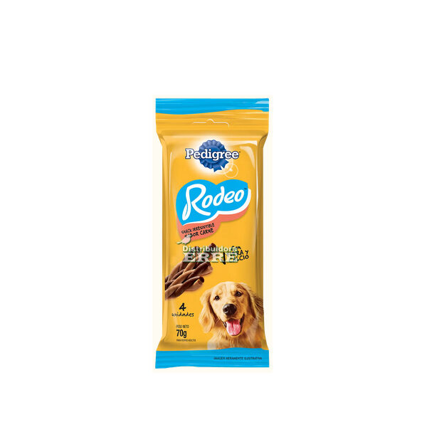 Pedigree Rodeo Carne x 4 u.