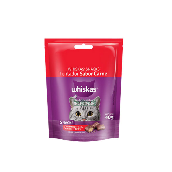 Whiskas Snack Carne x 40 gs.