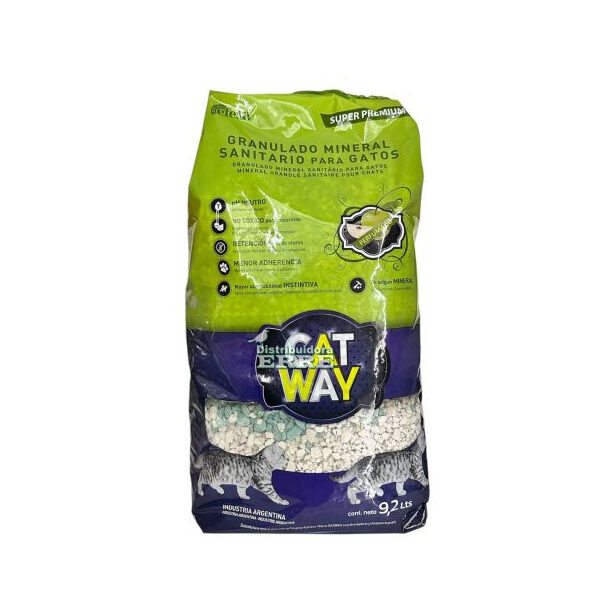 Piedra Sanitaria Cat Way Manzana  x  9,2 lts