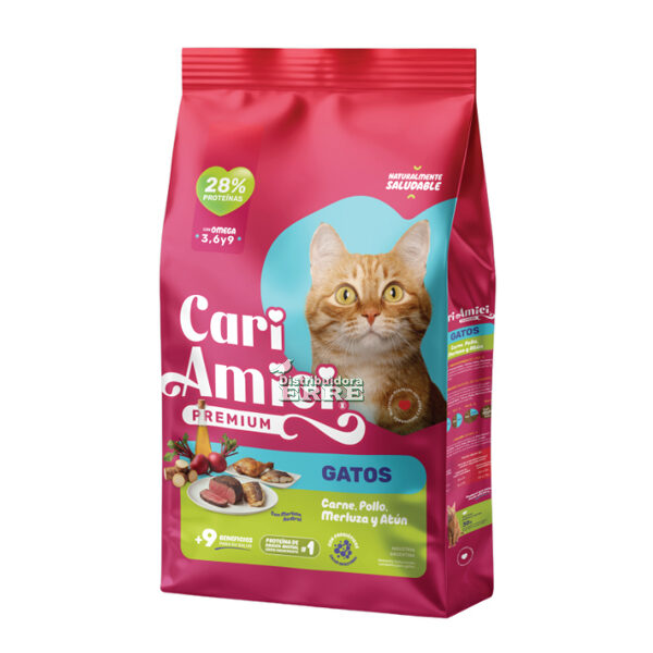 Cari Amici Premium Gato car/poll/mer/at x 15+1k