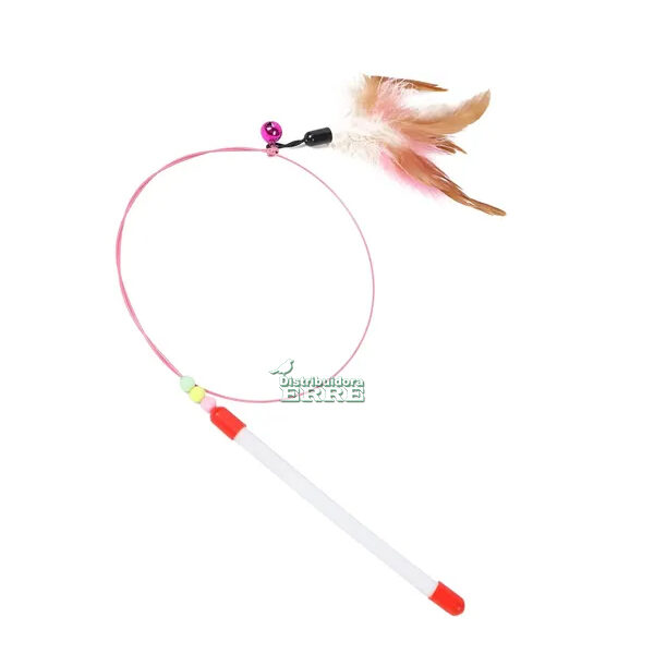 Varita con Pluma 110cm (24325)