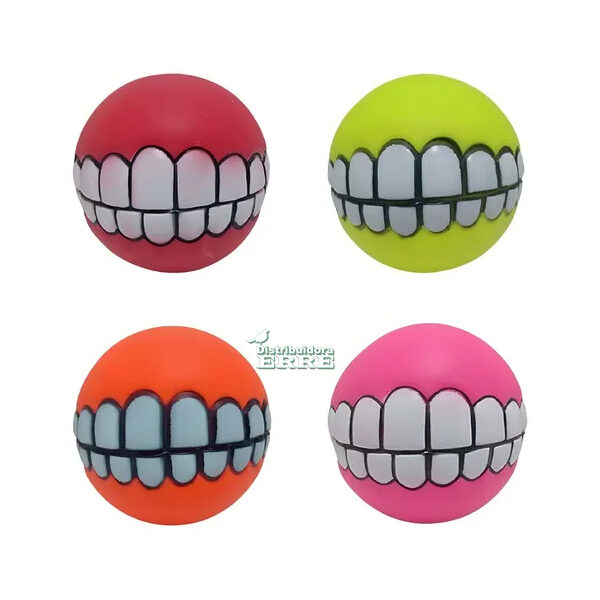 Pelota Sonrisa con chifle 7,5cm (25408)