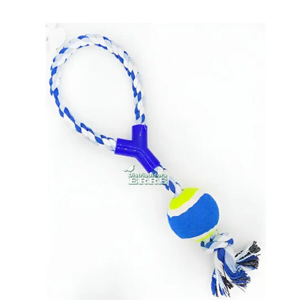 Soga y pelota de Tenis con flecos  (26131)