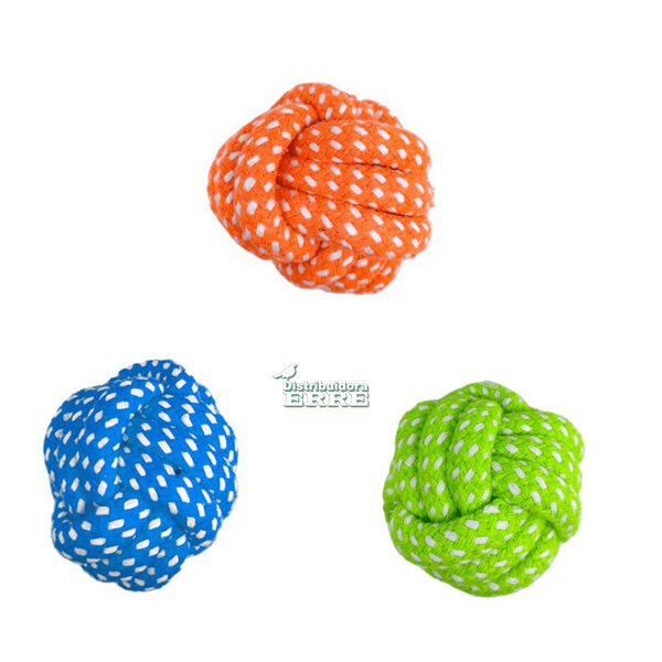 Pelota de Hilo trenzado multicolor 6cm (26162)