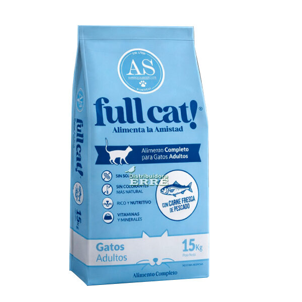 Full Cat c/Carne Fresca x 15kg
