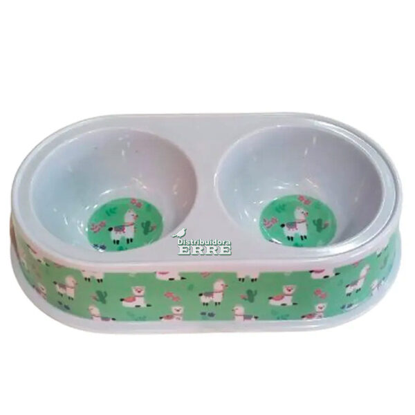 Comed. Doble Melamina Estamp  29,5cm (25821)