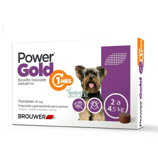 Power Gold Masticable 1 M de  2 a 4,5 k