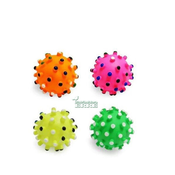 Pelota c/puas c/chifle 6.5 cm ( 24109)