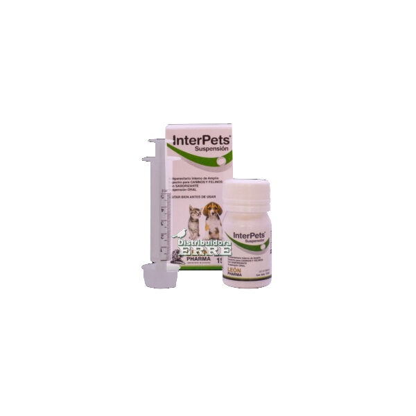InterPets Suspensión antiparas.Oral x 15 ml